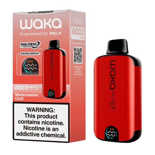 Waka DM8000i MAYOREO | 3% y 5% Nicotina 8000+ Puffs